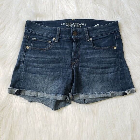 American Eagle Outfitters Pants - AMERICAN EAGLE OUTFITTERS Super Stretch Cutoff Shorts Size 6